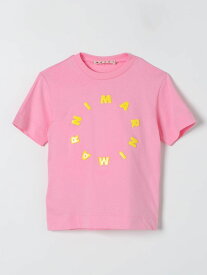 【楽天スーパーSALE!!15000円以上1000円OFFクーポン対象】 MARNI マルニ ピンク Pink Tシャツ ガールズ 春夏2024 M01069M00L9 【関税・送料無料】【ラッピング無料】 gi