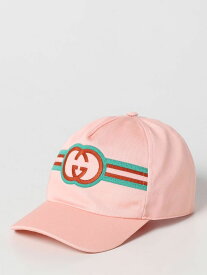 GUCCI グッチ ピンク Pink 帽子 ガールズ 秋冬2023 7534443HAUC 【関税・送料無料】【ラッピング無料】 gi