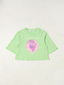 MSGM エムエスジーエム グリーン Green Tシャツ ガールズ 春夏2022 MS029070 【関税・送料無料】【ラッピング無料】 gi