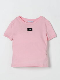 【楽天スーパーSALE!!30000円以上2000円OFFクーポン対象】 DOLCE&GABBANA ドルチェ＆ガッバーナ ピンク Pink Tシャツ ボーイズ 春夏2024 L5JTMOG7M4W 【関税・送料無料】【ラッピング無料】 gi