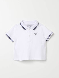 【楽天スーパーSALE!!15000円以上1000円OFFクーポン対象】 EMPORIO ARMANI KIDS エンポリオ・アルマーニキッズ ホワイト White トップス ベビーユニセックス 春夏2024 8NHFB31JPTZ 【関税・送料無料】【ラッピング無料】 gi