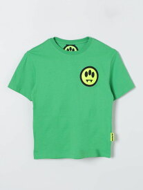 【本日0のつく日ポイント4倍！】 BARROW KIDS バロウキッズ グリーン Green Tシャツ ボーイズ 春夏2024 S4BKJUTH097 【関税・送料無料】【ラッピング無料】 gi