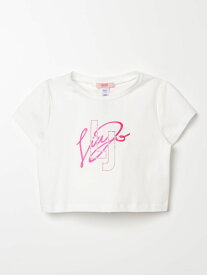 LIU JO KIDS リュー ジョーキッズ ピンク Pink Tシャツ ガールズ 春夏2024 GA4057J5003 【関税・送料無料】【ラッピング無料】 gi
