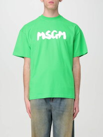 MSGM エムエスジーエム グリーン Green Tシャツ メンズ 春夏2024 3640MM131247002 【関税・送料無料】【ラッピング無料】 gi