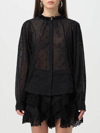 【5のつく日は全商品ポイント4倍】 ISABEL MARANT ETOILE イザベル マラン エトワール ブラック Black シャツ レディース 春夏2024 HT0378FAB1J10E 【関税・送料無料】【ラッピング無料】 gi