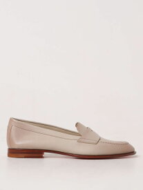 【本日5の付く日ポイント4倍!!】 SANTONI サントーニ ベージュ Beige ローファー レディース 春夏2024 WUSF59962HAFSLGA 【関税・送料無料】【ラッピング無料】 gi