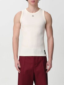 FENDI フェンディ ホワイト White Tシャツ メンズ 春夏2024 FY1297AR6S 【関税・送料無料】【ラッピング無料】 gi