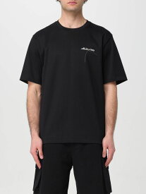 FENDI フェンディ ブラック Black Tシャツ メンズ 春夏2024 FY0936AR6W 【関税・送料無料】【ラッピング無料】 gi