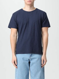 MAURO GRIFONI マウログリフォーニ ブルー Blue Tシャツ メンズ 春夏2024 GR18001357 【関税・送料無料】【ラッピング無料】 gi