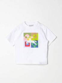 【本日5の付く日ポイント4倍!!】 BURBERRY バーバリー ホワイト White Tシャツ ガールズ 春夏2024 8079790 【関税・送料無料】【ラッピング無料】 gi