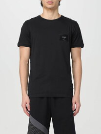 FENDI フェンディ ブラック Black Tシャツ メンズ 春夏2024 FY0894A9RL 【関税・送料無料】【ラッピング無料】 gi