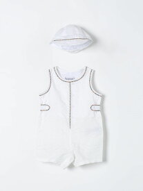 BURBERRY KIDS バーバーリーキッズ ホワイト White ベビーウェア ベビーユニセックス 春夏2024 8078861 【関税・送料無料】【ラッピング無料】 gi