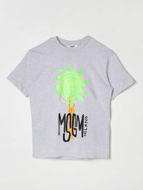 【本日0のつく日ポイント4倍！】 MSGM エムエスジーエム グレー Grey Tシャツ ボーイズ 春夏2024 S4MSJBTH225 【関税・送料無料】【ラッピング無料】 gi