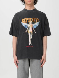 REPRESENT リプレゼント ブラック Black Tシャツ メンズ 春夏2024 MLM434 【関税・送料無料】【ラッピング無料】 gi