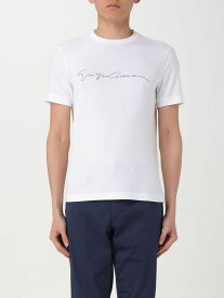 GIORGIO ARMANI ジョルジオ アルマーニ ホワイト White Tシャツ メンズ 春夏2024 6GST56SJP4Z 【関税・送料無料】【ラッピング無料】 gi