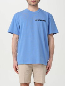 SUNFLOWER サンフラワー ブルー Blue Tシャツ メンズ 春夏2024 2013 【関税・送料無料】【ラッピング無料】 gi