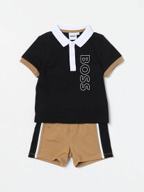 【土日限定クーポン配布中！】 BOSS KIDSWEAR ボスキッズウェア ブラック Black ベビーウェア ベビーユニセックス 春夏2024 J50785 【関税・送料無料】【ラッピング無料】 gi