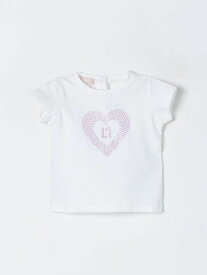 LIU JO KIDS リュー ジョーキッズ ホワイト White トップス ベビーユニセックス 春夏2024 HA4066J5003 【関税・送料無料】【ラッピング無料】 gi