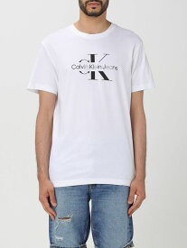 CK JEANS カルバン・クライン・ジーンズ ホワイト White Tシャツ メンズ 春夏2024 J30J325190 【関税・送料無料】【ラッピング無料】 gi