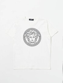 YOUNG VERSACE ヤングヴェルサーチ ホワイト White Tシャツ ボーイズ 春夏2024 10002391A10165 【関税・送料無料】【ラッピング無料】 gi