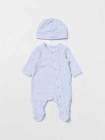 【土日限定クーポン配布中！】 BOSS KIDSWEAR ボスキッズウェア ブルー Blue ベビーウェア ベビーユニセックス 春夏2024 J50798 【関税・送料無料】【ラッピング無料】 gi