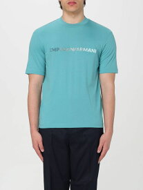EMPORIO ARMANI エンポリオ アルマーニ グリーン Green Tシャツ メンズ 春夏2024 3D1TG31JPZZ 【関税・送料無料】【ラッピング無料】 gi