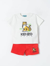 KENZO ケンゾー レッド Red セットアップ ボーイズ 春夏2024 K60138 【関税・送料無料】【ラッピング無料】 gi