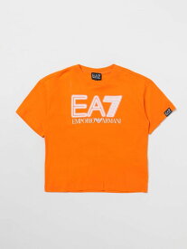 EA7 エンポリオ アルマーニ オレンジ Orange Tシャツ ボーイズ 春夏2024 3DBT57BJ02Z 【関税・送料無料】【ラッピング無料】 gi