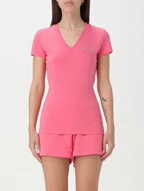 ARMANI EXCHANGE アルマーニ エクスチェンジ パープル Fuchsia Tシャツ レディース 春夏2024 3DYT62YJCTZ 【関税・送料無料】【ラッピング無料】 gi