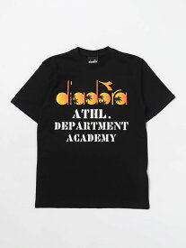 DIADORA ディアドラ ブラック Black Tシャツ ボーイズ 春夏2024 S4DIJBTH010 【関税・送料無料】【ラッピング無料】 gi