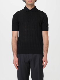 LARDINI ラルディーニ ブラック Black ポロシャツ メンズ 春夏2024 EQLPMC66EQ62041 【関税・送料無料】【ラッピング無料】 gi