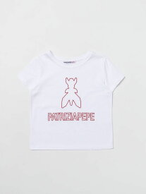 PATRIZIA PEPE パトリツィア ペペ ホワイト White Tシャツ ガールズ 春夏2024 7M0783 J089 【関税・送料無料】【ラッピング無料】 gi