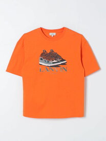 LANVIN ランバン オレンジ Orange Tシャツ ボーイズ 春夏2024 N30067 【関税・送料無料】【ラッピング無料】 gi