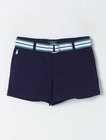 POLO RALPH LAUREN ポロ・ラルフローレン ネイビー Navy ショーツ ガールズ 春夏2024 313834890013 【関税・送料無料】【ラッピング無料】 gi