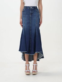 【15,000円以上ご購入で1,000円OFF！】 LIU JO リュー ジョー ブルー Denim スカート レディース 春夏2024 UA4127D4871 【関税・送料無料】【ラッピング無料】 gi