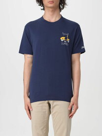 【楽天スーパーSALE!!15000円以上1000円OFFクーポン対象】 MC2 SAINT BARTH エムシーツーセイントバース ブルー Blue Tシャツ メンズ 春夏2024 TSHIRT MAN SPECIAL SUMMER 61 EMB 【関税・送料無料】【ラッピング無料】 gi