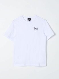 EA7 エンポリオ アルマーニ ホワイト White Tシャツ ボーイズ 春夏2024 8NBT51BJ02Z- 【関税・送料無料】【ラッピング無料】 gi