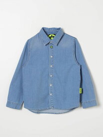 BARROW KIDS バロウキッズ ブルー Blue シャツ ボーイズ 春夏2024 S4BKJUSI087 【関税・送料無料】【ラッピング無料】 gi