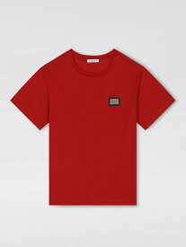 【楽天スーパーSALE!!30000円以上2000円OFFクーポン対象】 DOLCE&GABBANA ドルチェ＆ガッバーナ レッド Red Tシャツ ボーイズ 春夏2024 L4JT7TG7I2O 【関税・送料無料】【ラッピング無料】 gi