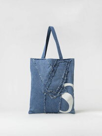 【本日5の付く日ポイント4倍!!】 YOHJI YAMAMOTO ヨウジヤマモト ブルー Blue トートバッグ レディース 春夏2024 YYI03090 【関税・送料無料】【ラッピング無料】 gi