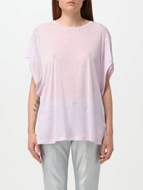 DONDUP ドンダップ ピンク Pink Tシャツ レディース 春夏2024 S995JF0338DXXX 【関税・送料無料】【ラッピング無料】 gi