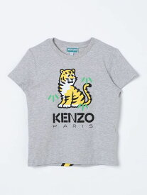KENZO ケンゾー グレー Grey Tシャツ ボーイズ 春夏2024 K60197 【関税・送料無料】【ラッピング無料】 gi