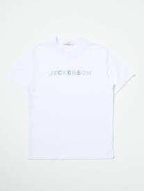JECKERSON ジェッカーソン ホワイト White Tシャツ ボーイズ 春夏2024 J3908 【関税・送料無料】【ラッピング無料】 gi