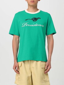 WALES BONNER ウェールズ ボナー グリーン Green Tシャツ メンズ 春夏2024 MS24JE18JE01 【関税・送料無料】【ラッピング無料】 gi