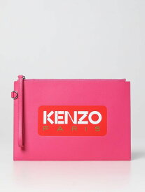 KENZO ケンゾー パープル Fuchsia クラッチバッグ レディース 秋冬2023 FD55PM822L41 【関税・送料無料】【ラッピング無料】 gi