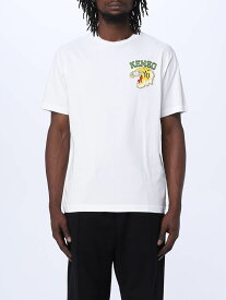 KENZO ケンゾー ホワイト White Tシャツ メンズ 秋冬2023 FD65TS0074SO 【関税・送料無料】【ラッピング無料】 gi