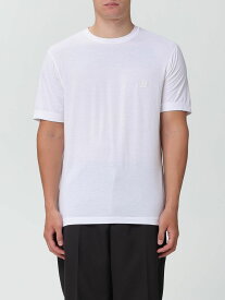 GIORGIO ARMANI ジョルジオ アルマーニ ホワイト White Tシャツ メンズ 春夏2024 3GST52SJP4Z 【関税・送料無料】【ラッピング無料】 gi