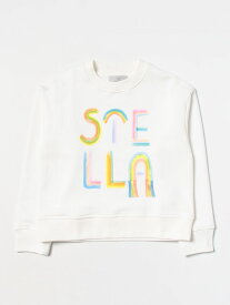 【本日5の付く日ポイント4倍!!】 STELLA MCCARTNEY ステラマッカートニー ホワイト White トレーナー ガールズ 秋冬2023 TT4A40Z0447 【関税・送料無料】【ラッピング無料】 gi