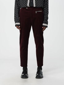 【楽天スーパーSALE!!100000円以上4000円OFFクーポン対象】 BALMAIN バルマン レッド Burgundy パンツ メンズ 秋冬2023/2024 BH1PO066CE10 【関税・送料無料】【ラッピング無料】 gi