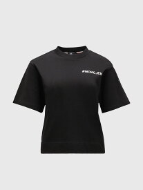 【本日5の付く日ポイント4倍!!】 MONCLER モンクレール ブラック Black Tシャツ レディース 秋冬2023 8C0000383927 【関税・送料無料】【ラッピング無料】 gi